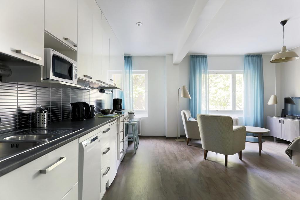 Forenom Serviced Apartments Helsinki Lapinlahdenkatu Værelse billede